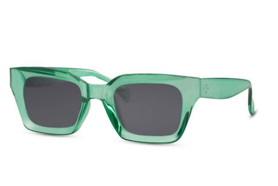 Lunette de Soleil Transparente Turquoise Vert