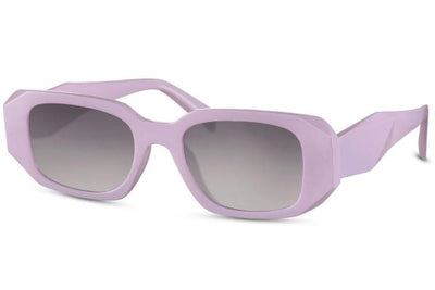 Lunette de Soleil Violet Géométrique